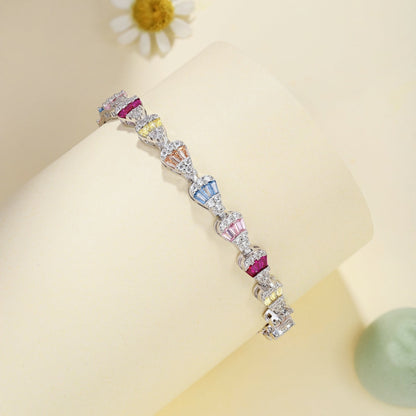[Love's Uplift]Radiant Water Drop Shape Daily Bracelet