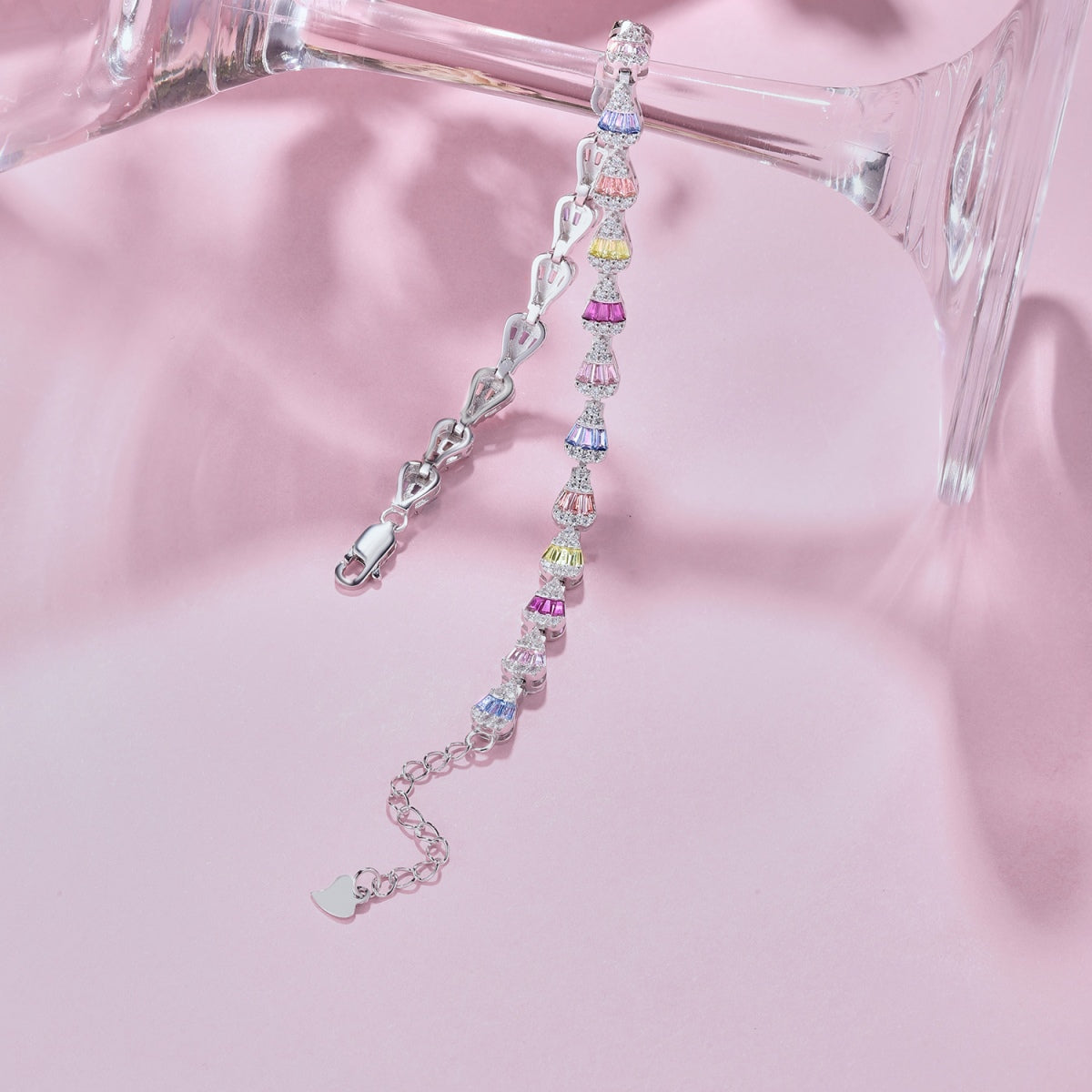 [Love's Uplift]Radiant Water Drop Shape Daily Bracelet
