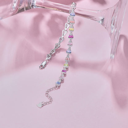 [Love's Uplift]Radiant Water Drop Shape Daily Bracelet