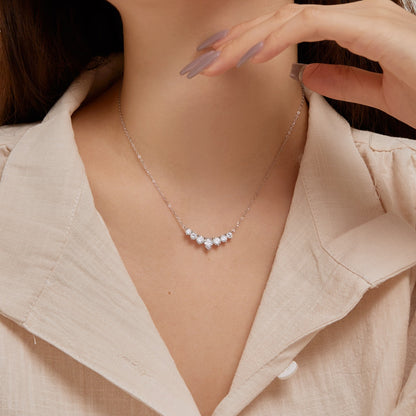 [Love's Uplift]Dainty Colorful Heart Necklace