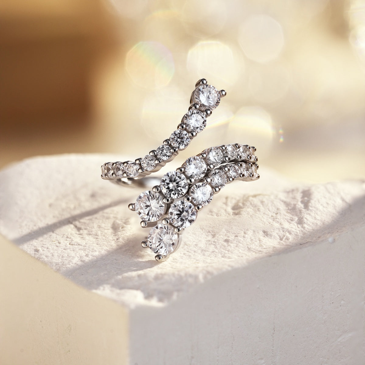 [Love's Uplift]Unique Vivid Snake Shape Daily Ring