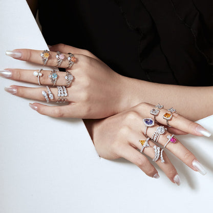 [Love's Uplift]Unique Vivid Snake Shape Daily Ring