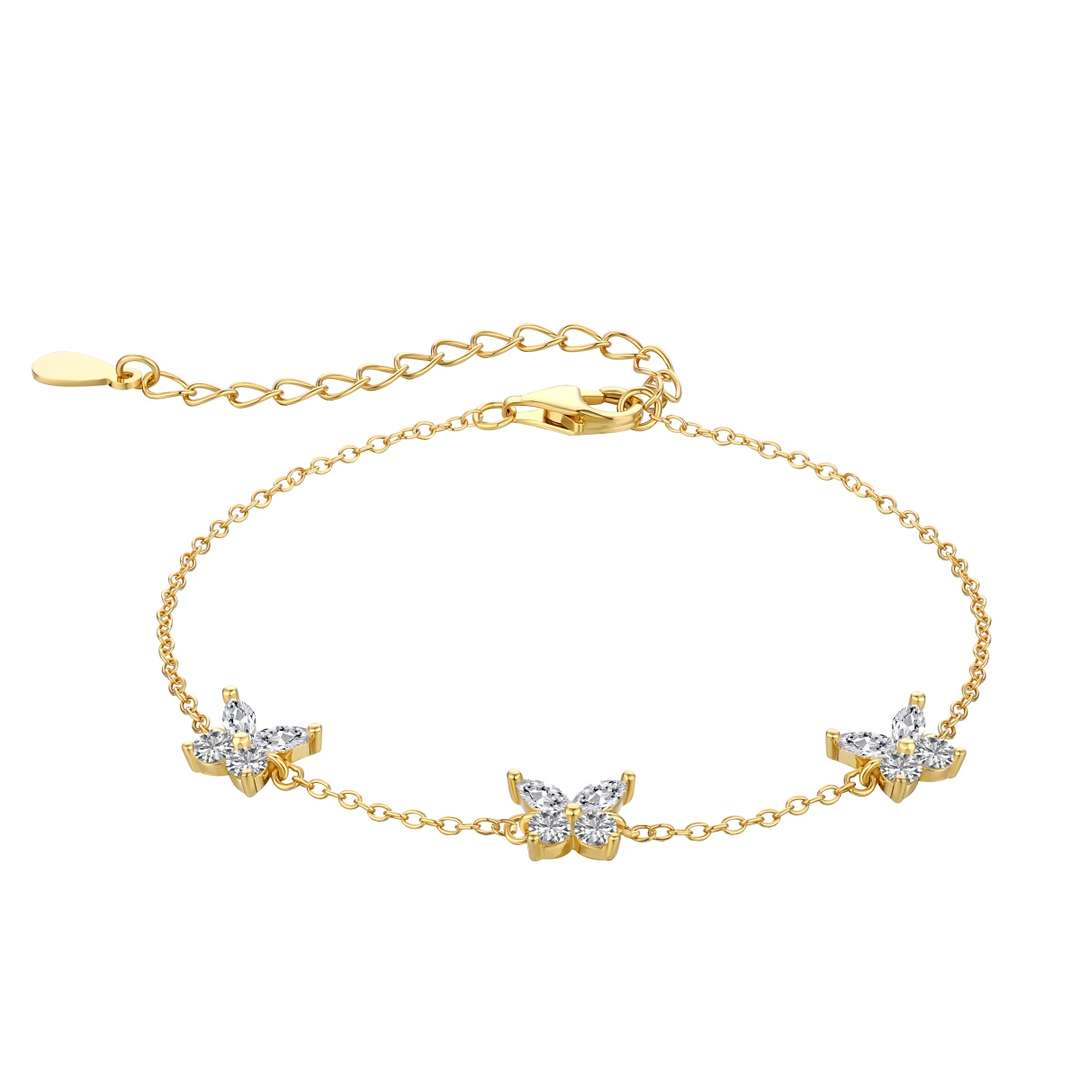 [Love's Uplift]Radiant Butterfly Shape Necklace