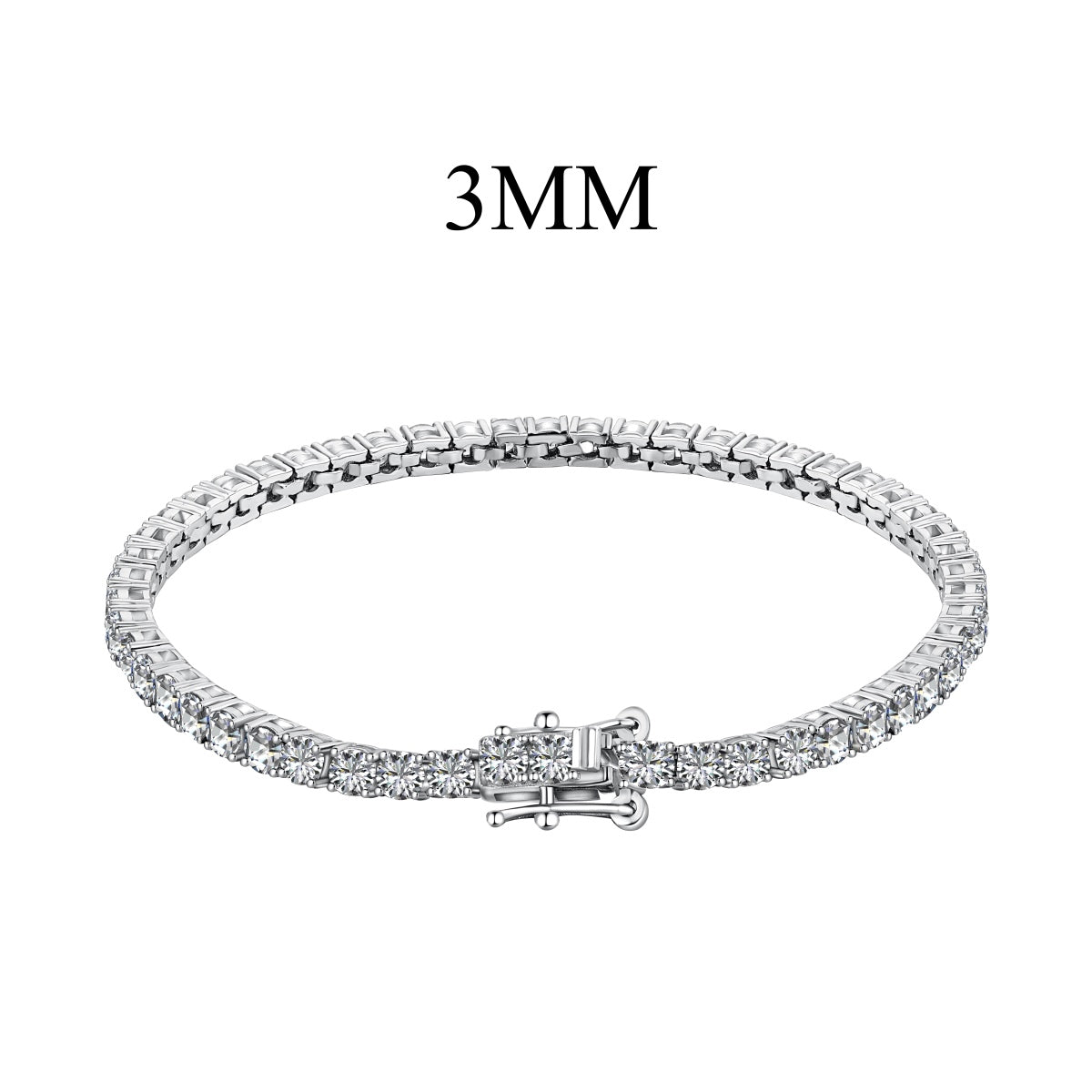 [Love's Uplift]Radiant Colorful Round Cut Party Bracelet
