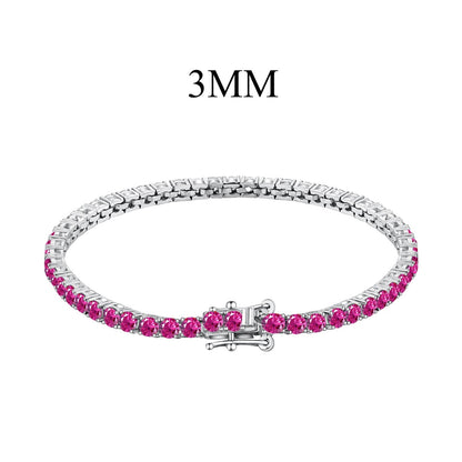 [Love's Uplift]Radiant Colorful Round Cut Party Bracelet