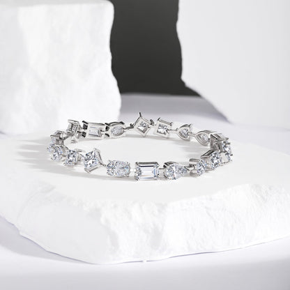 [Love's Uplift]Unique Exquisite Multi Cut Daily Bracelet