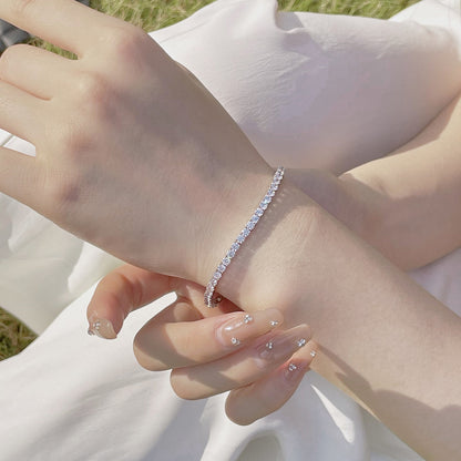 [Love's Uplift]Radiant Colorful Round Cut Party Bracelet