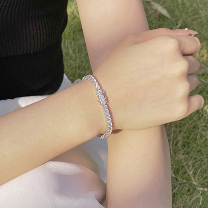 [Love's Uplift]Radiant Colorful Round Cut Party Bracelet