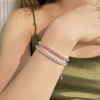 [Love's Uplift]Dazzling Romantic Heart Shape Lover Bracelet