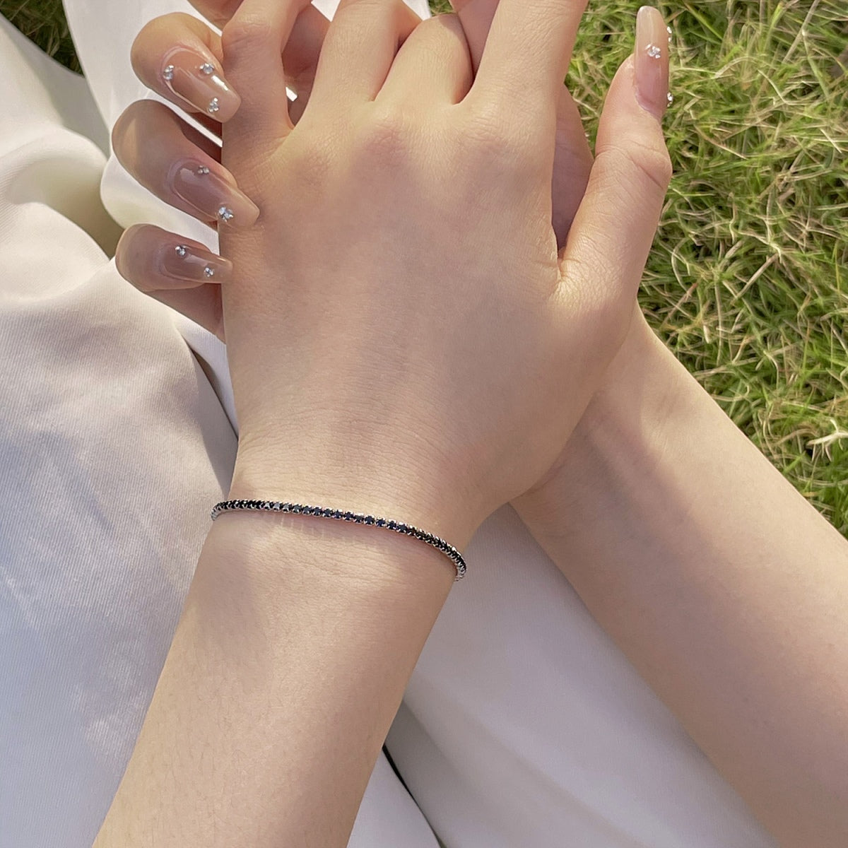 [Love's Uplift]Radiant Colorful Round Cut Party Bracelet