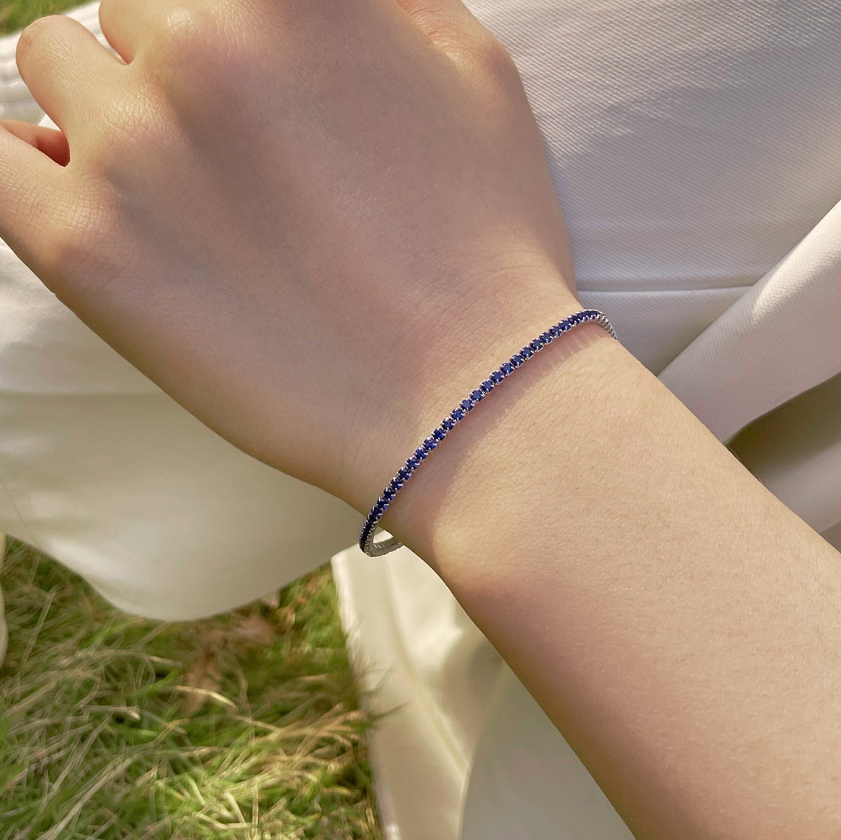 [Love's Uplift]Radiant Colorful Round Cut Party Bracelet