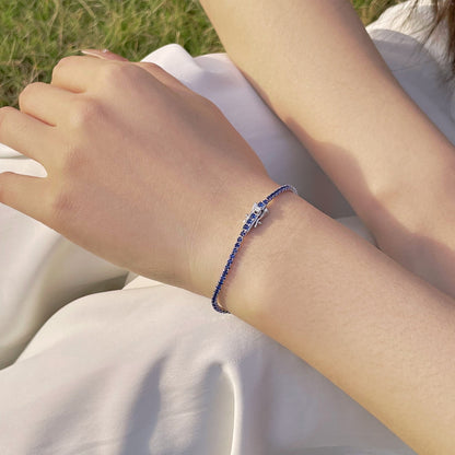 [Love's Uplift]Radiant Colorful Round Cut Party Bracelet