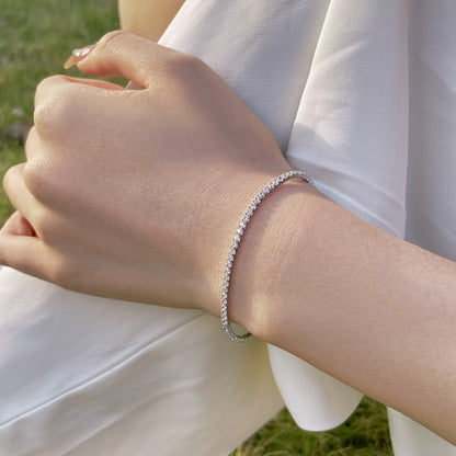 [Love's Uplift]Radiant Colorful Round Cut Party Bracelet
