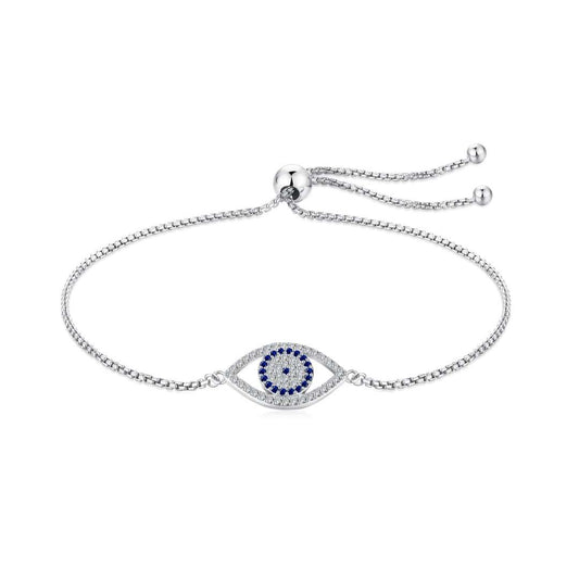 [Love's Uplift]Dazzling Eye Shape Necklace