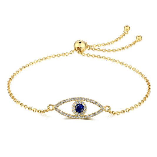 [Love's Uplift]Devil's Eye Hollow Design Bracelet