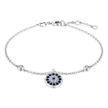 [Love's Uplift]Devil's Eye Round Shape Bracelet