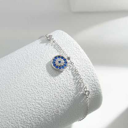 [Love's Uplift]Devil's Eye Round Shape Bracelet