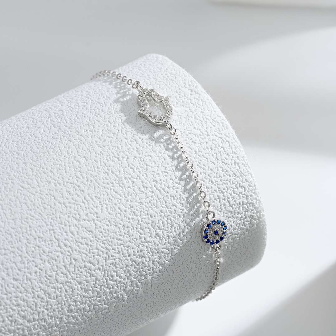 [Love's Uplift]Gost Shape & Round Shape Necklace