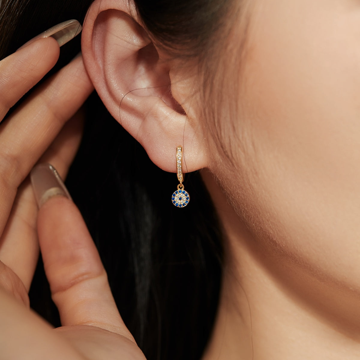 [Love's Uplift]Unique Devil Eye Earrings