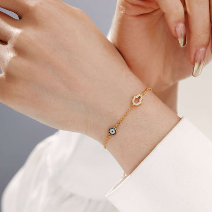 [Love's Uplift]Gost Shape & Round Shape Necklace