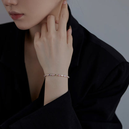 [Love's Uplift]Sparkling Exquisite Round Cut Party Bracelet
