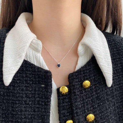 [Love's Uplift]Ornate Heart Shape Necklace
