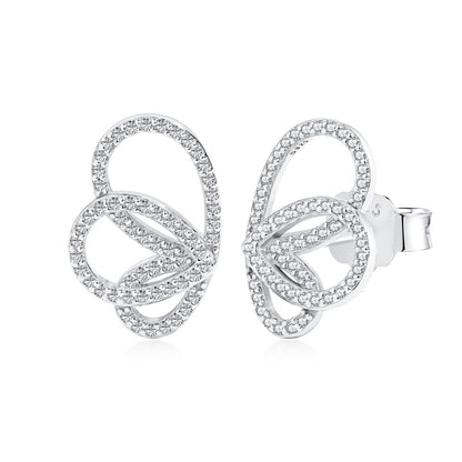 [Love's Uplift]Exquisite Butterfly Shape Earrings