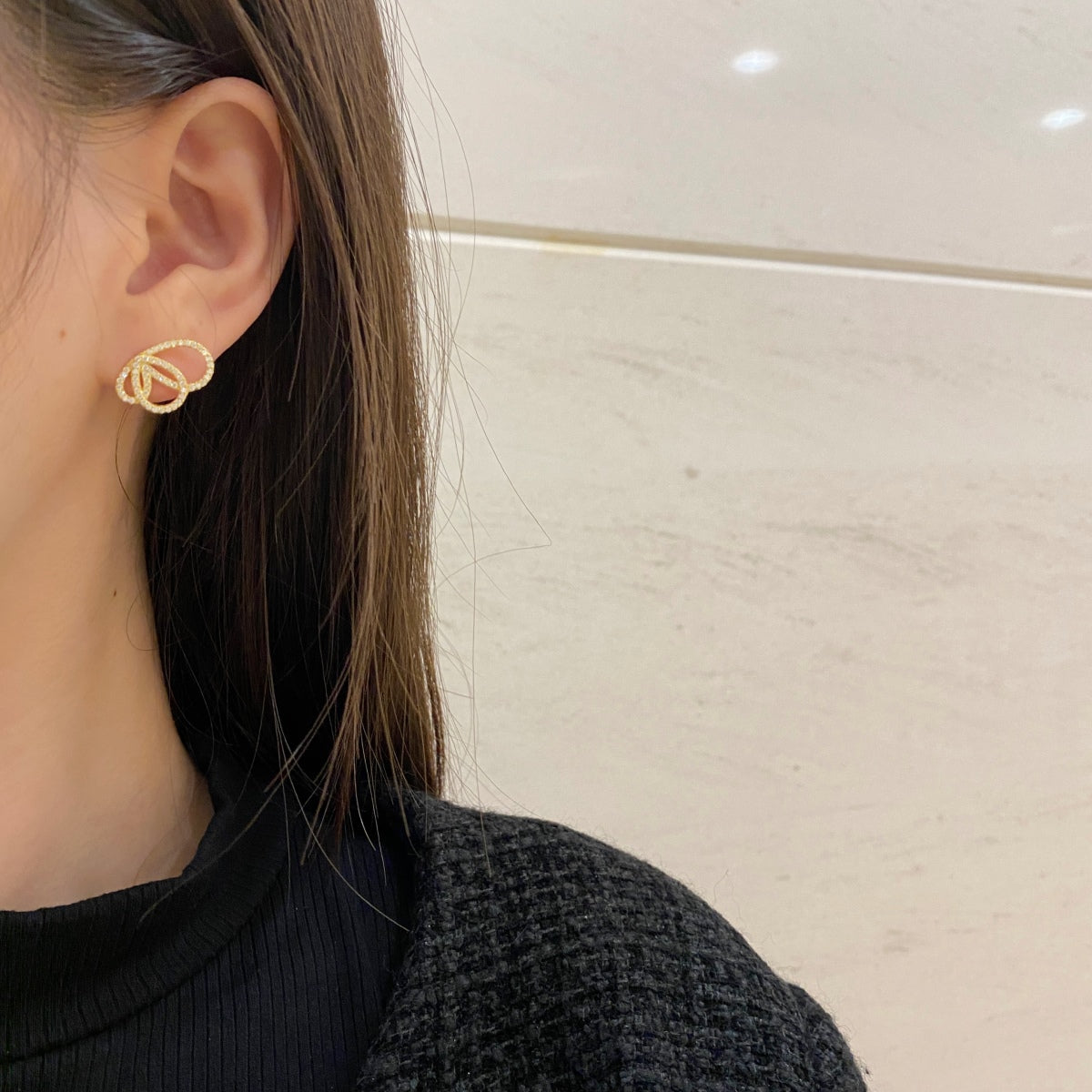 [Love's Uplift]Exquisite Butterfly Shape Earrings
