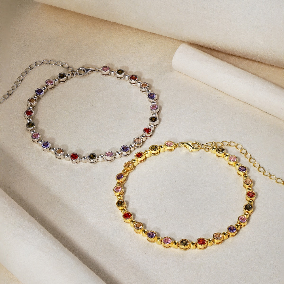 [Love's Uplift]Sparkling Exquisite Round Cut Party Bracelet