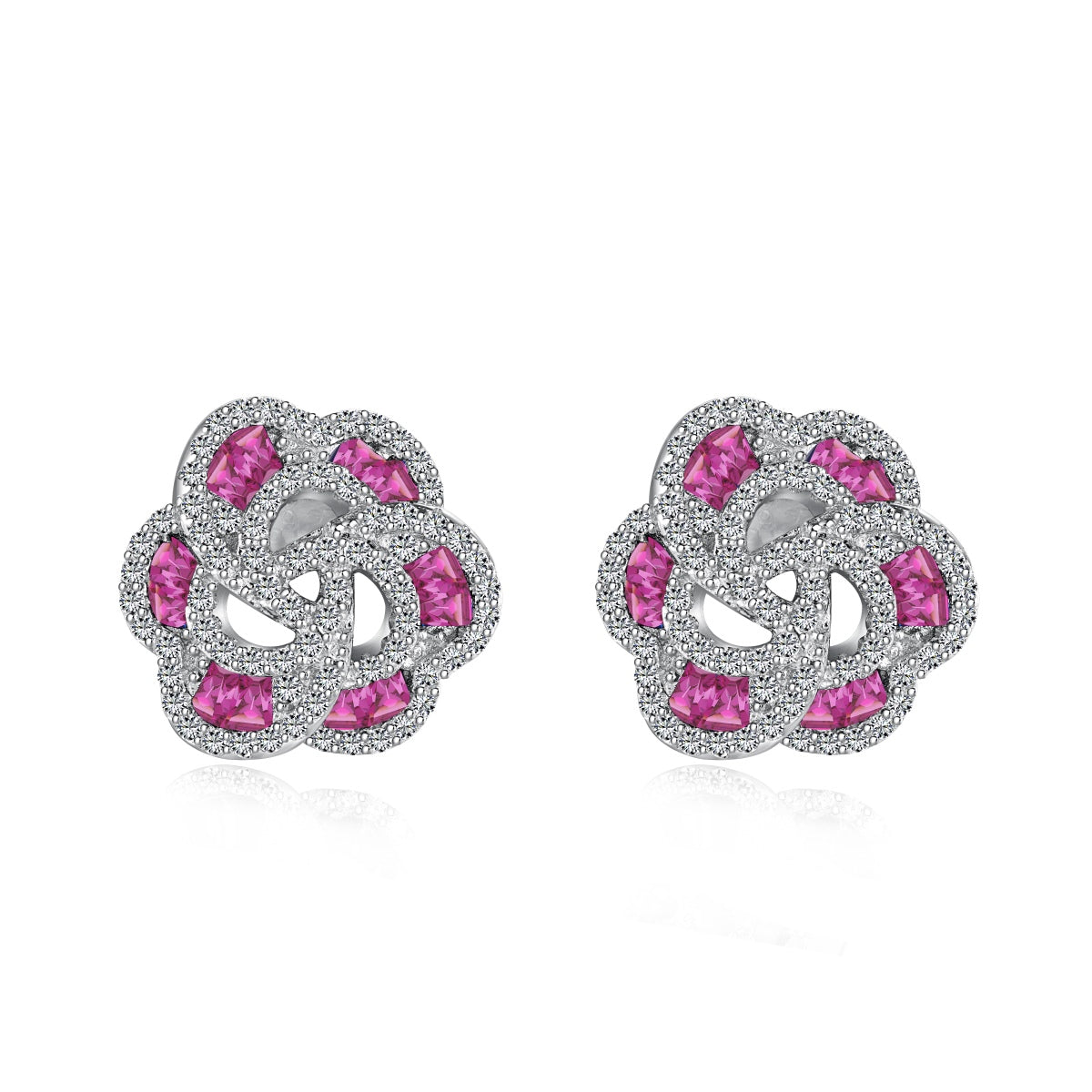 [Love's Uplift]Exquisite Flower Shape Daily Earrings