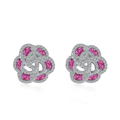 [Love's Uplift]Exquisite Flower Shape Daily Earrings