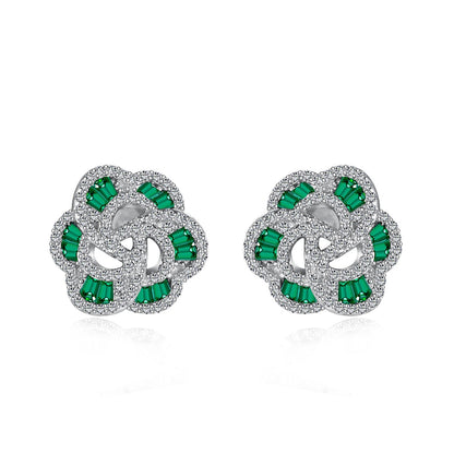 [Love's Uplift]Exquisite Flower Shape Daily Earrings