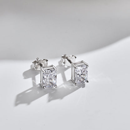 [Love's Uplift]Radiant Luxurious Princess Cut Daily Earrings
