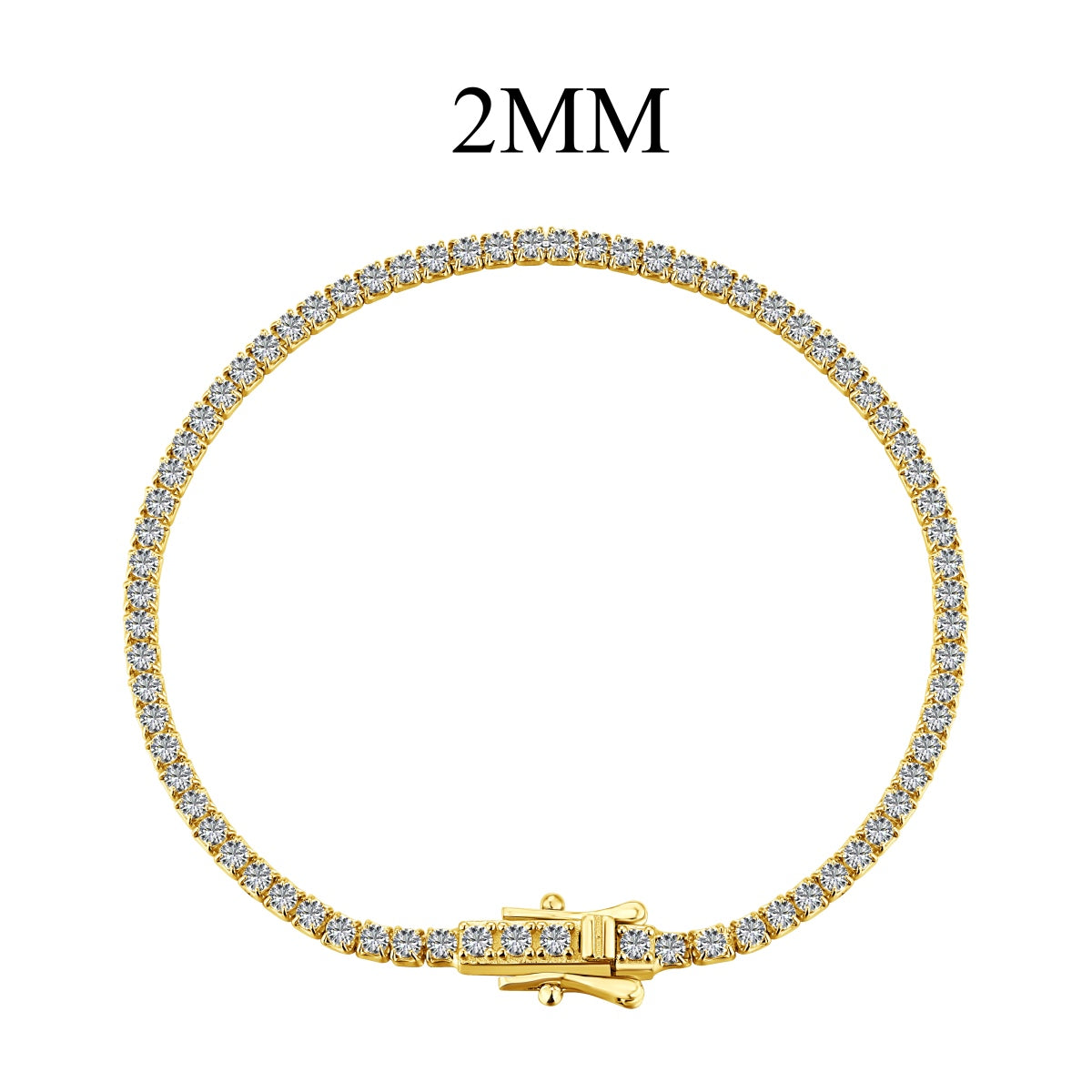 [Love's Uplift]Radiant Colorful Round Cut Party Bracelet