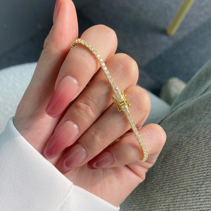 [Love's Uplift]Radiant Colorful Round Cut Party Bracelet