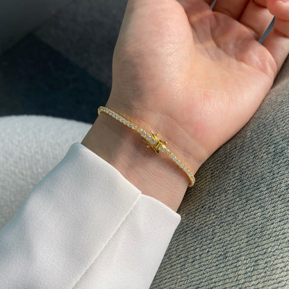 [Love's Uplift]Radiant Colorful Round Cut Party Bracelet