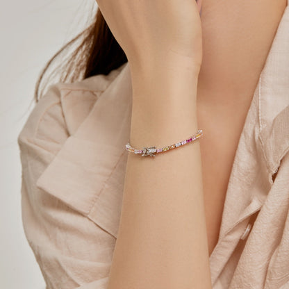 [Love's Uplift]Delicate Romantic Heart Shape Lover Bracelet