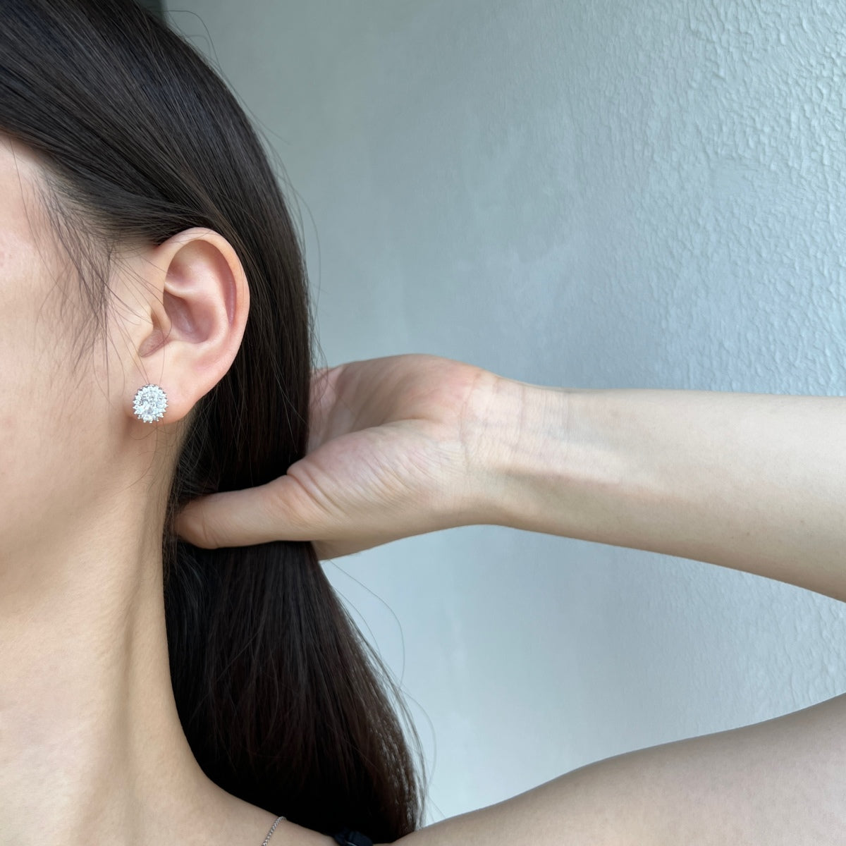 [Love's Uplift]Delicate Radiant Oval Cut Daily Earrings