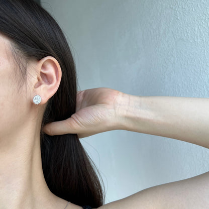 [Love's Uplift]Delicate Radiant Oval Cut Daily Earrings