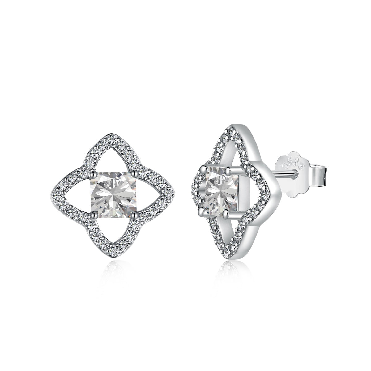 [Love's Uplift]Elegant Star Shape Princess Cut Daily Earrings