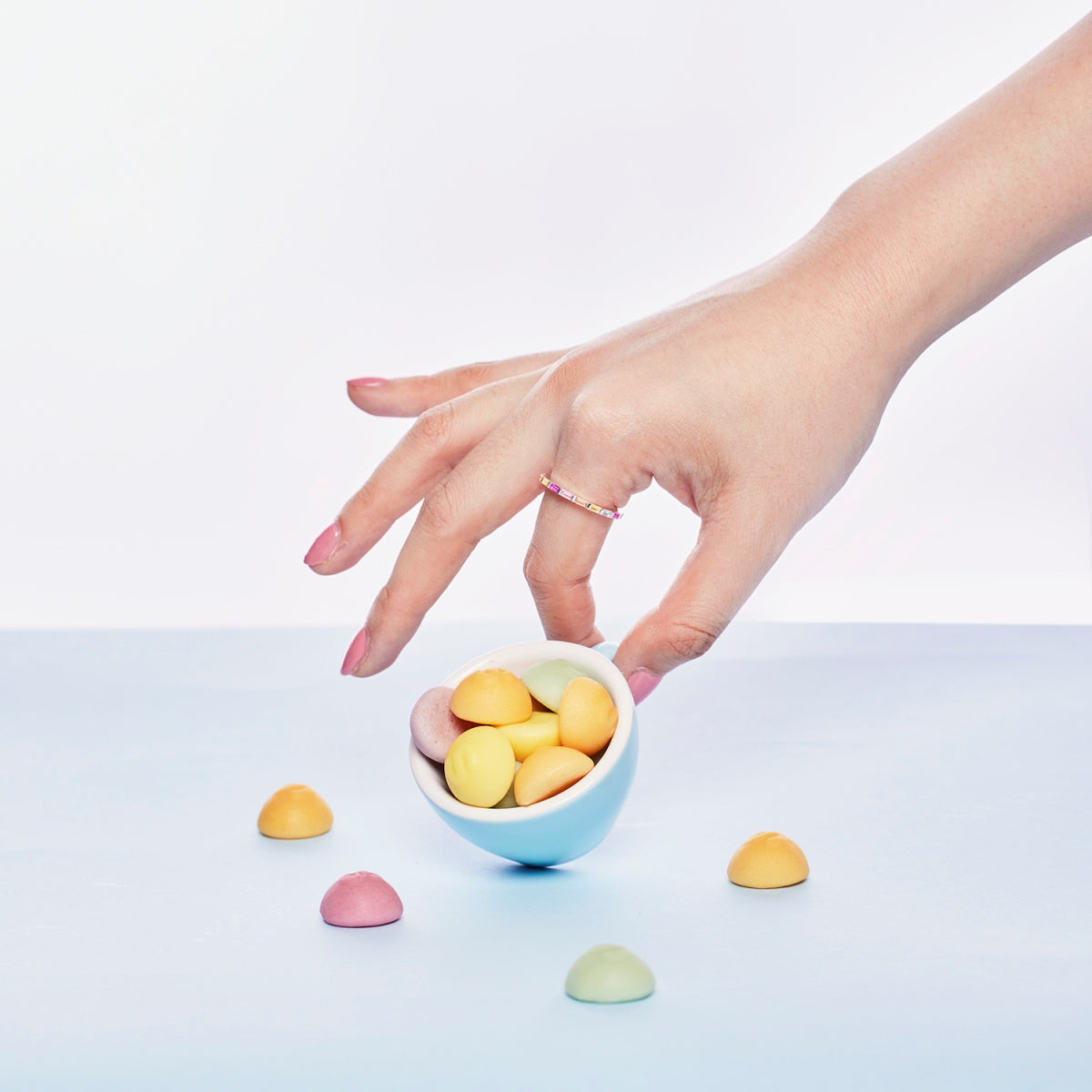 [Love's Uplift]Lively In Shades Elegant Radiant Cut Daily Ring