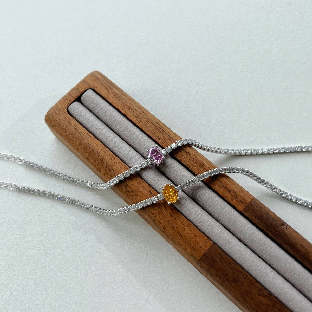 [Love's Uplift]0.75 Carat Exquisite Oval Cut Daily Bracelet