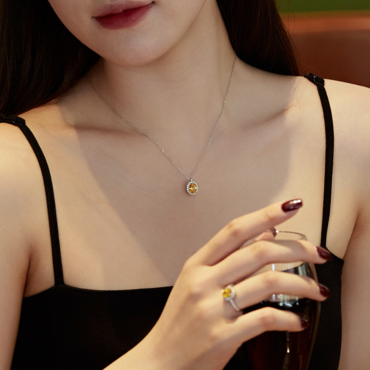 [Love's Uplift]Delicate Unique Oval Cut Daily Earrings
