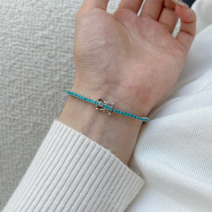 [Love's Uplift]Dazzling Exquisite Round Cut Daily Bracelet