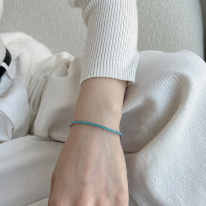 [Love's Uplift]Dazzling Exquisite Round Cut Daily Bracelet