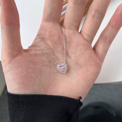 [Love's Uplift]Exquisite Heart Shape Necklace