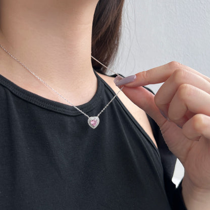 [Love's Uplift]Exquisite Heart Shape Necklace