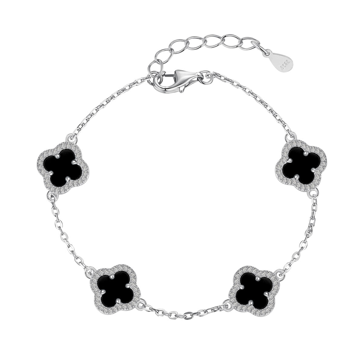[Love's Uplift]Four-Leaf Clover Exquisite Bracelet