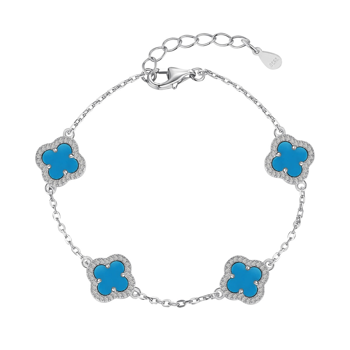 [Love's Uplift]Four-Leaf Clover Exquisite Bracelet