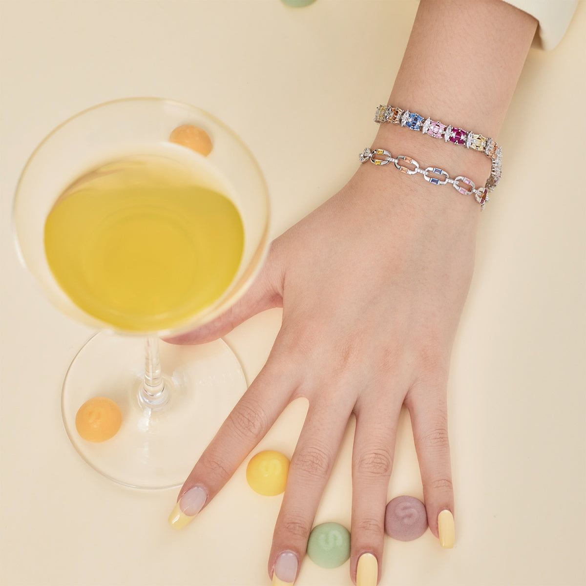 [Love's Uplift]Dazzling Colorful Daily Bracelet